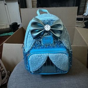 Loungefly Cinderella Sequin-NWOT, also have matching wallet